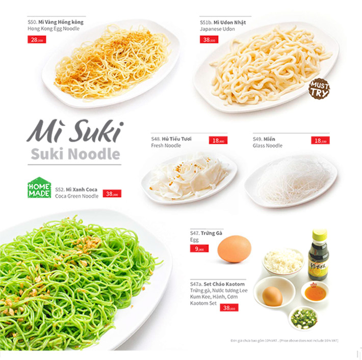 Coca Suki Voucher Áp Dụng Toàn Menu 2 Chi Nhánh